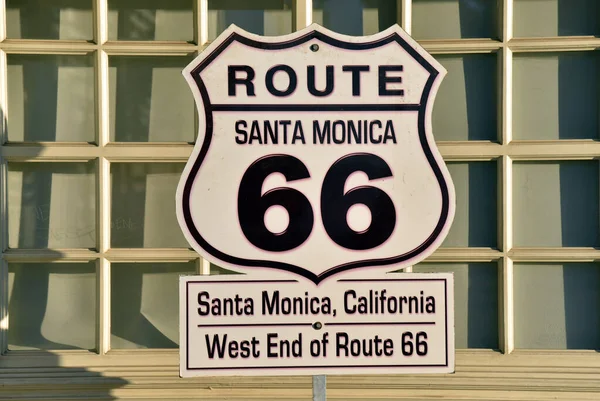 Route 66 Road Sign — Stock Photo, Image