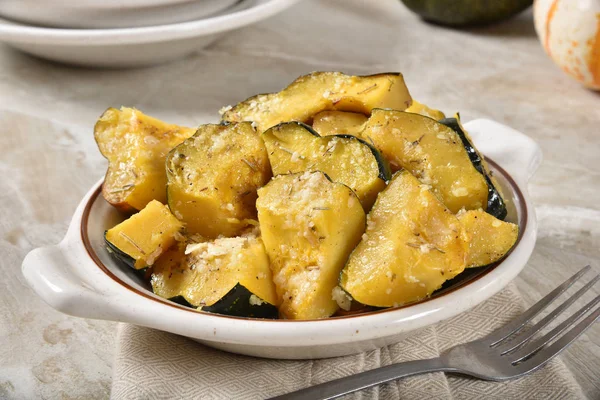 Pörkölt acorn squash — Stock Fotó