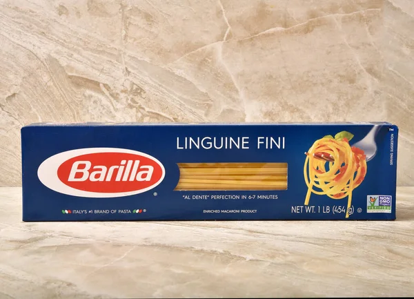 Barilla Linguine — Stok fotoğraf