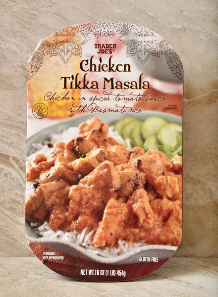 Przygotowany kurczak Tikka Masala — Zdjęcie stockowe