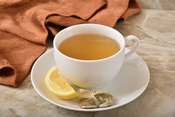 Hot green tea — Stock Photo, Image