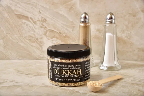 Dukkah Nut og krydderblanding – stockfoto