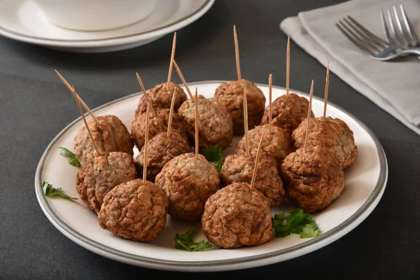 Italian meatballs — Stock Photo, Image
