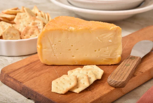 Gourmet imported cheese — Stock Photo, Image