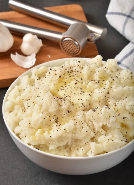 마늘 으깬 감자 — 스톡 사진