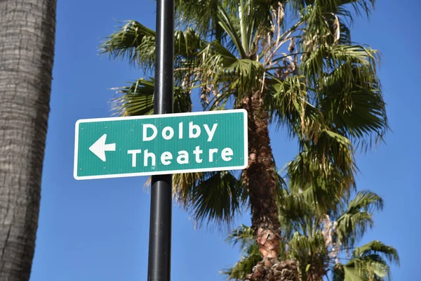 Dolby Theatre Sign — Stock Photo, Image