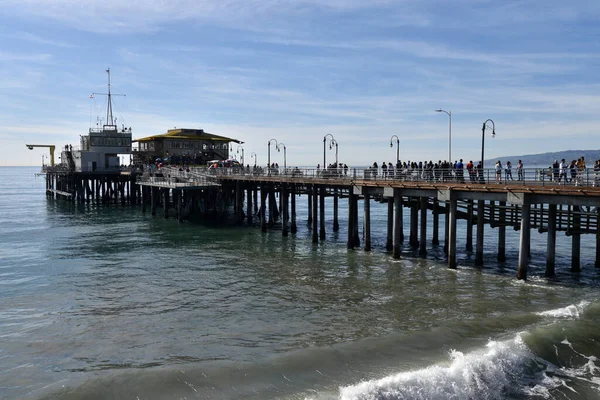 Santa Monica pier — Stockfoto