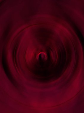 Soyut kırmızı derin uzay solucan deliği hareket arkaplanı