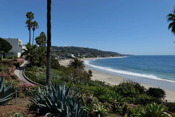 Schöne Tropische Paradies Laguna Beach Kalifornien Ein Top Touristenort — Stockfoto