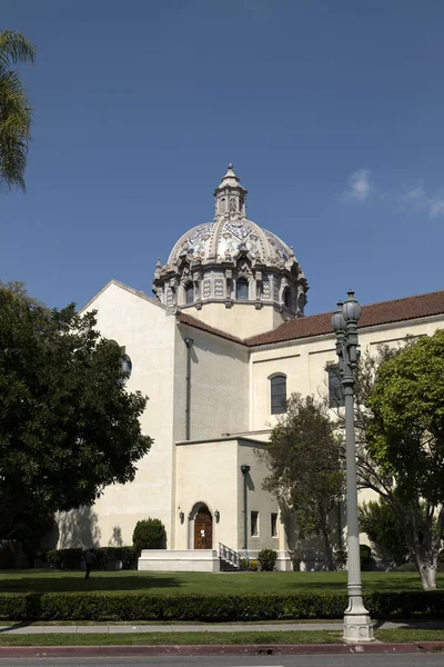 Лос Анджелес Калифорния Сша Апреля 2020 Года Церковь Святого Винсента — стоковое фото