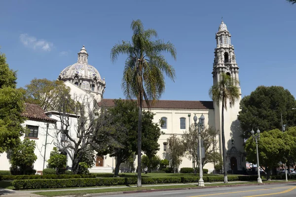 Лос Анджелес Калифорния Сша Апреля 2020 Года Церковь Святого Винсента — стоковое фото