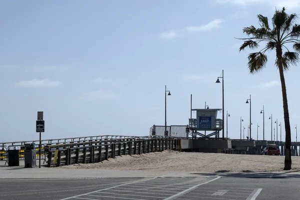 Los Ángeles Estados Unidos Abril 2020 Muelle Venice Beach Está — Foto de Stock