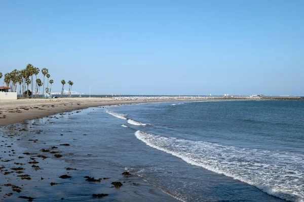 Los Angeles Long Beach Limanlarında Dalgakıranların Başlangıcı — Stok fotoğraf