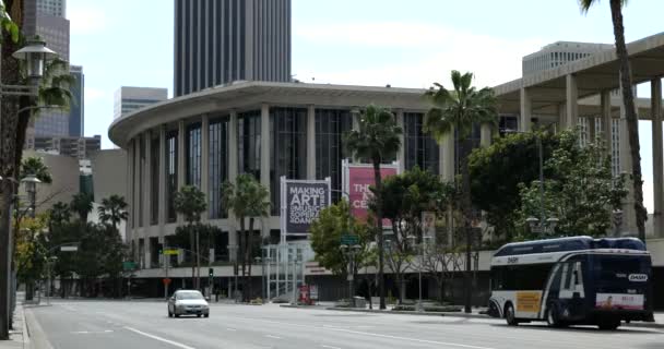 Los Angeles Usa Března 2020 Hudební Centrum Los Angeles Uzavřeno — Stock video