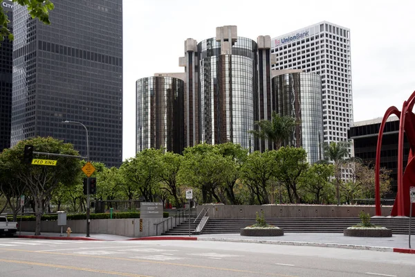 Los Angeles Usa April 2020 Iconic Westin Bonaventure Hotel Los — стоковое фото