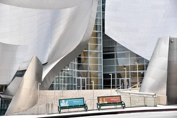 Los Angeles Usa Aprile 2020 Enrance Walt Disney Concert Hall — Foto Stock