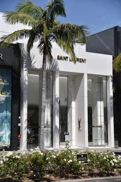 Beverly Hills Usa May 2020 Saint Laurent Store Rodeo Drive — Stock Photo, Image