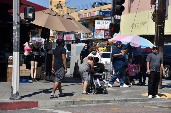 Los Angeles Usa Mayıs 2020 Karantina Kısıtlamaları Kaldırıldıktan Sonra Yeniden — Stok fotoğraf