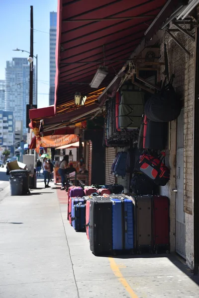 로스앤젤레스 Usa 2020 코로나 바이러스 격리가 로스앤젤레스 지구의 상점들 — 스톡 사진