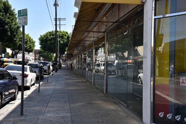 Los Angeles Usa Mayıs 2020 Covid Karantina Sona Ermesine Mağazaların — Stok fotoğraf