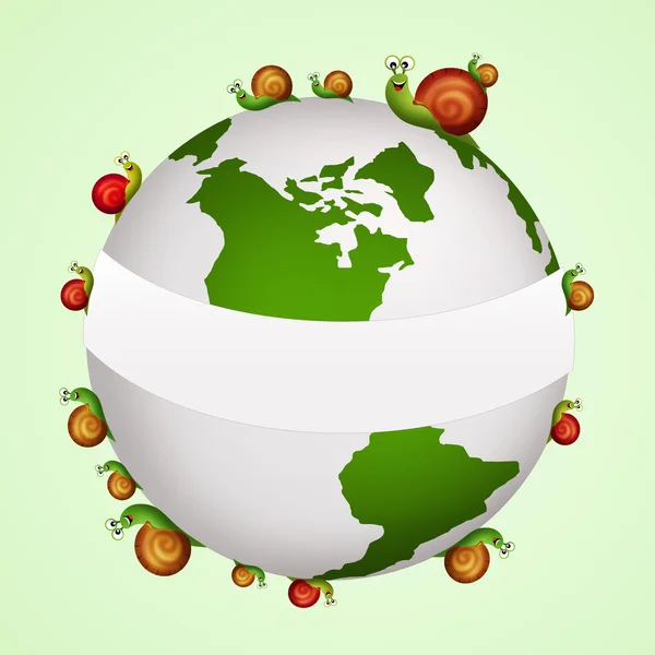 World go green — Stock Photo, Image