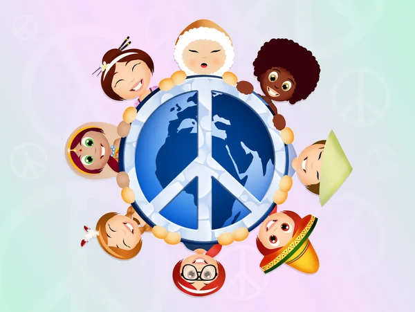 Illustration of Solidarity world — Stock Photo, Image