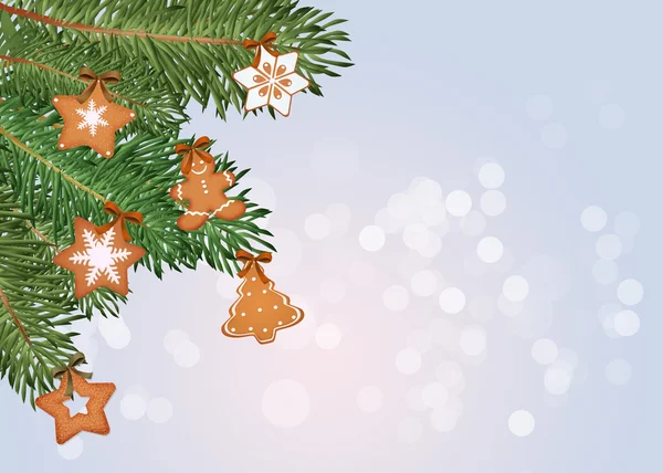 Weihnachtsbaum-Plätzchen — Stockfoto