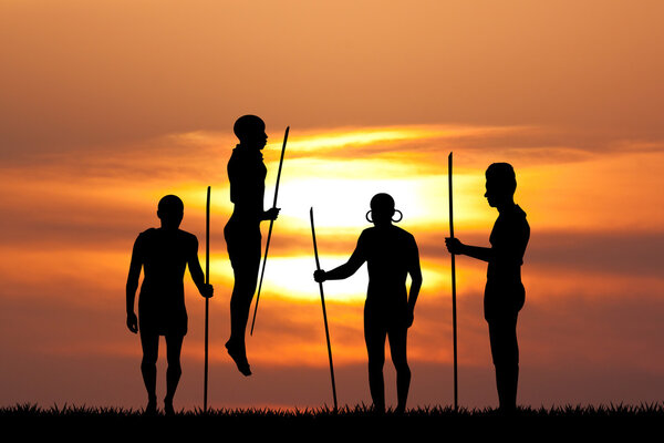 Masai traditional ritual