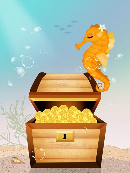 海の宝箱 — ストック写真