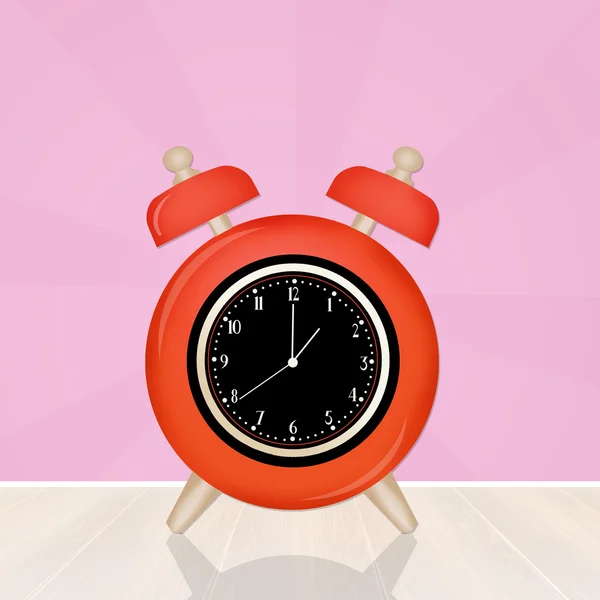 Illustration of alarm clock — Stock Photo, Image