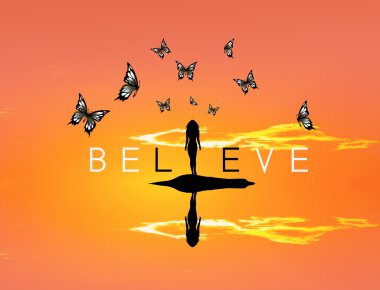 Kelebekler Günbatımı ile inanıyorum