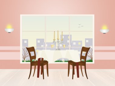 Restoran çizimi