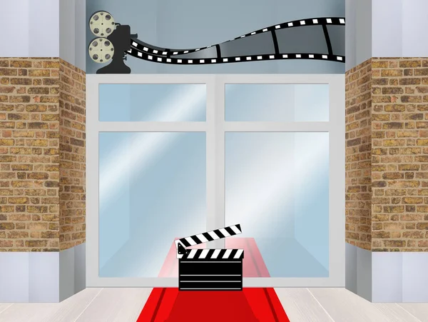 illustration of film studios