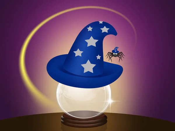 Ilustración de sombrero de mago — Foto de Stock