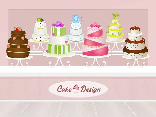 decorated cake design