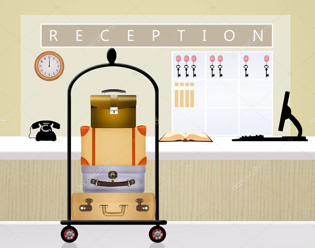 illustration of reception