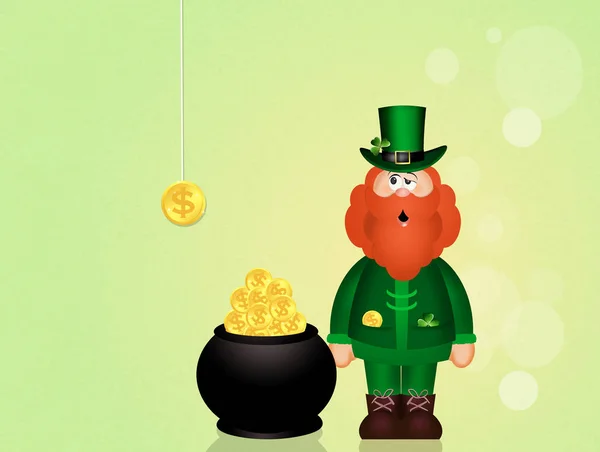 Leprechaun of Saint Patrick Day — Stock Photo, Image