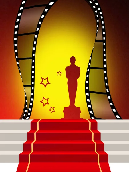 The night of the Oscars — Stock Photo, Image