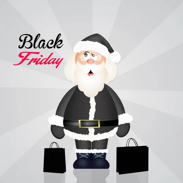 Black friday Christmas — Stock Photo, Image