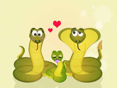 family of snakes