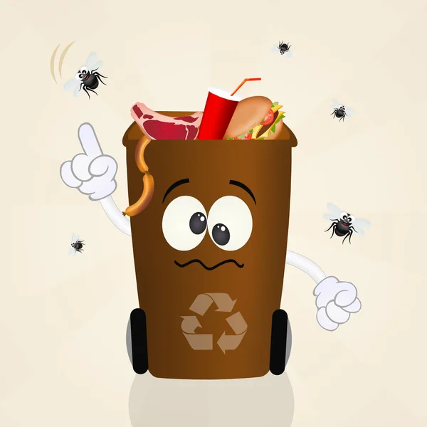 Biotonne recyceln — Stockfoto