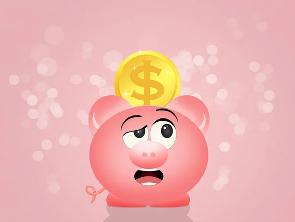 Varken piggy bank — Stockfoto