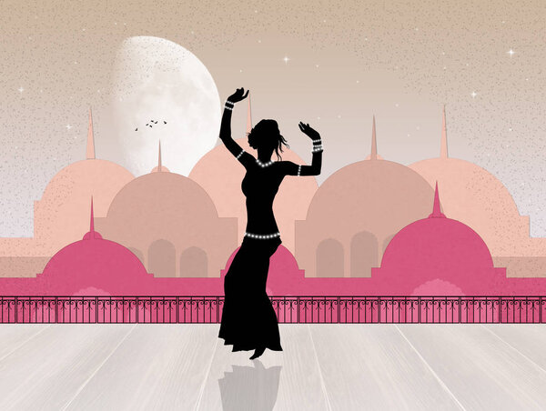 Oriental belly dance