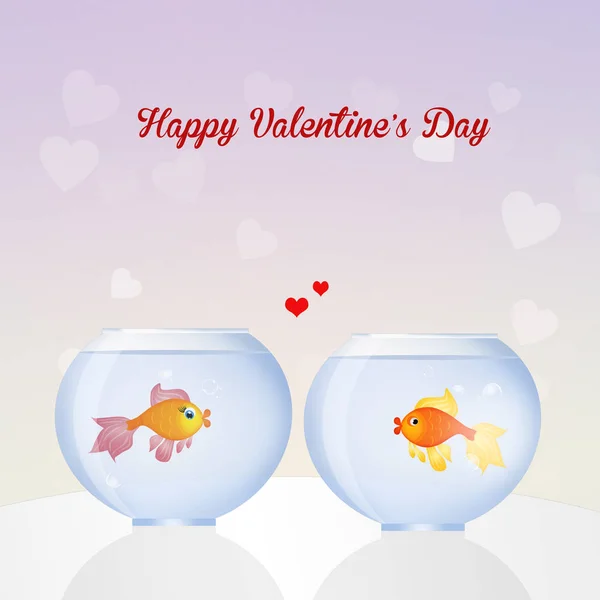 Illustratie van Valentijnskaart — Stockfoto
