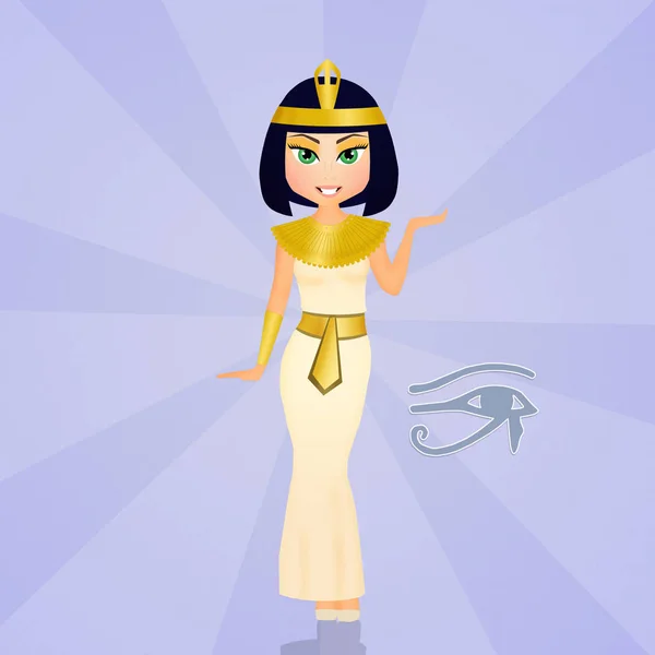クレオパトラ エジプトの女王 — ストック写真