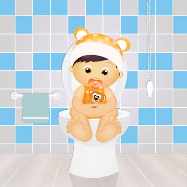 Çocuk tuvalet için