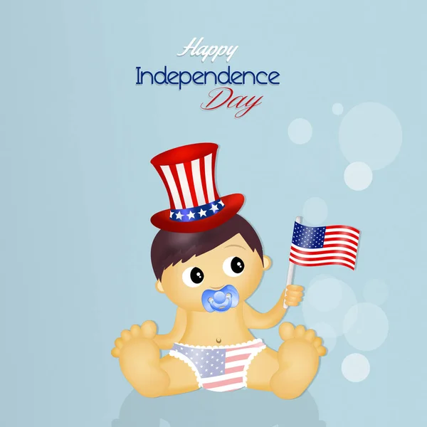 Felice giorno dell'indipendenza — Foto Stock