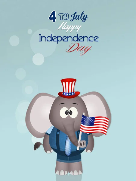 Felice giorno dell'indipendenza — Foto Stock