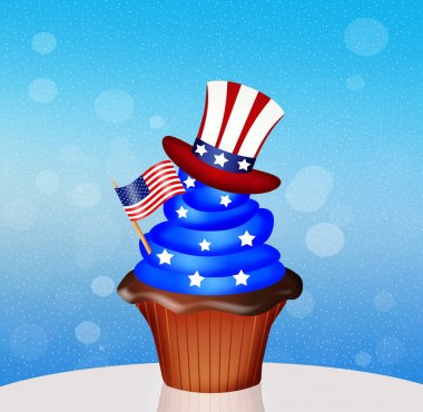 Bağımsızlık günü muffin