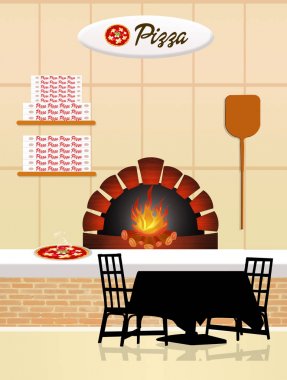 İtalyan pizza restoran
